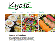 Tablet Screenshot of kyotosushiberkeley.com